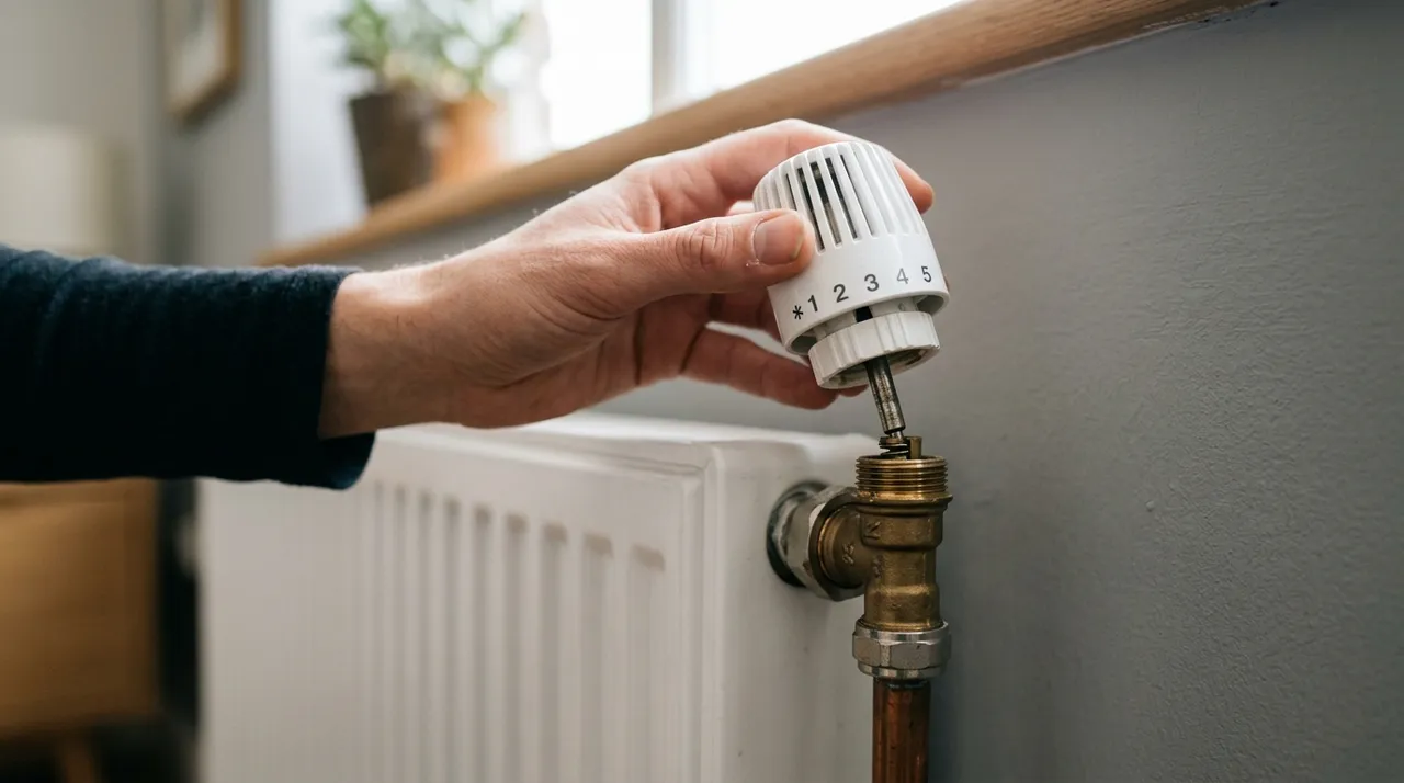 Démontage d une tête thermostatique pour déblocage