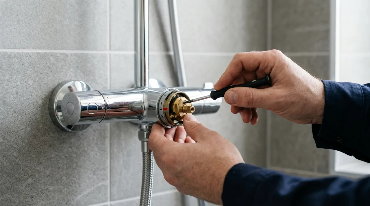 Étalonnage de la molette d un mitigeur thermostatique
