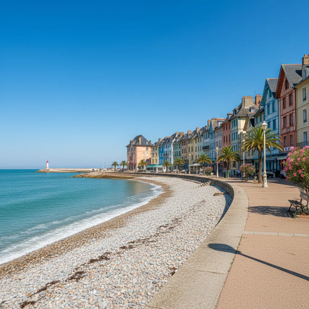 Front de mer du Havre dans un quartier résidentiel prisé