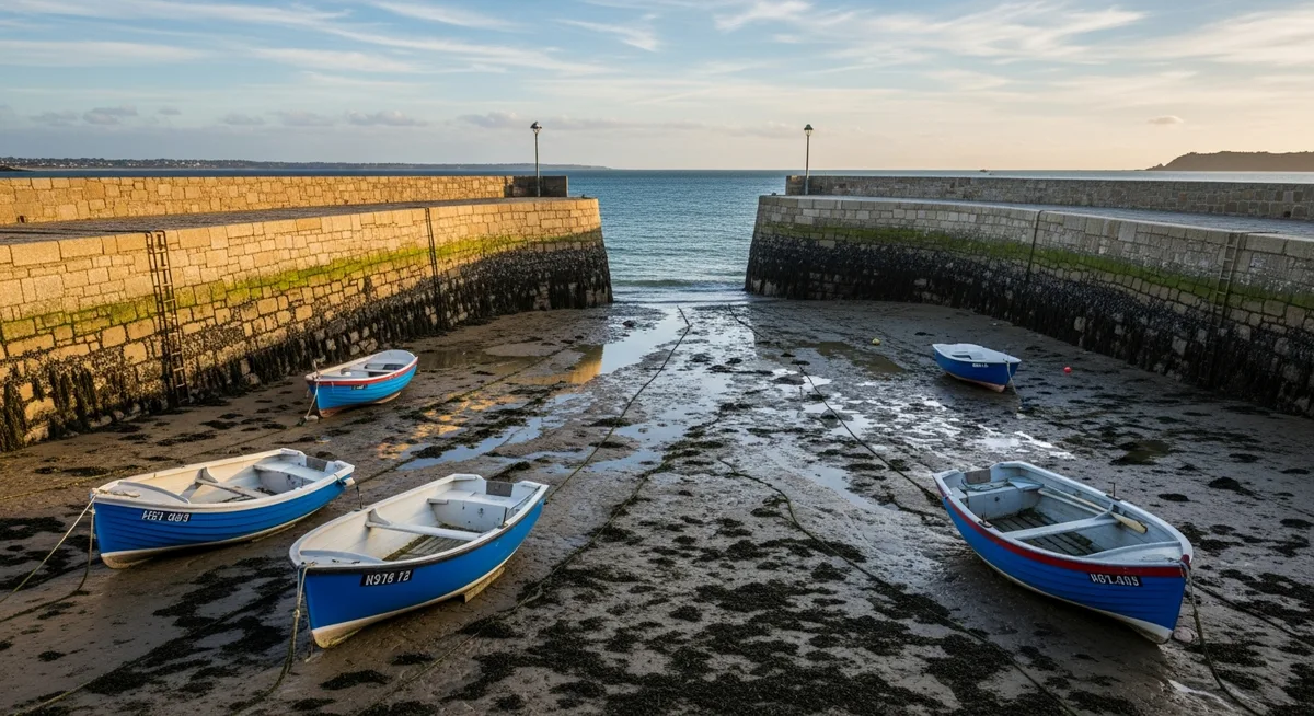 Port de Roscoff en Bretagne, ville à choisir avec soin pour habiter