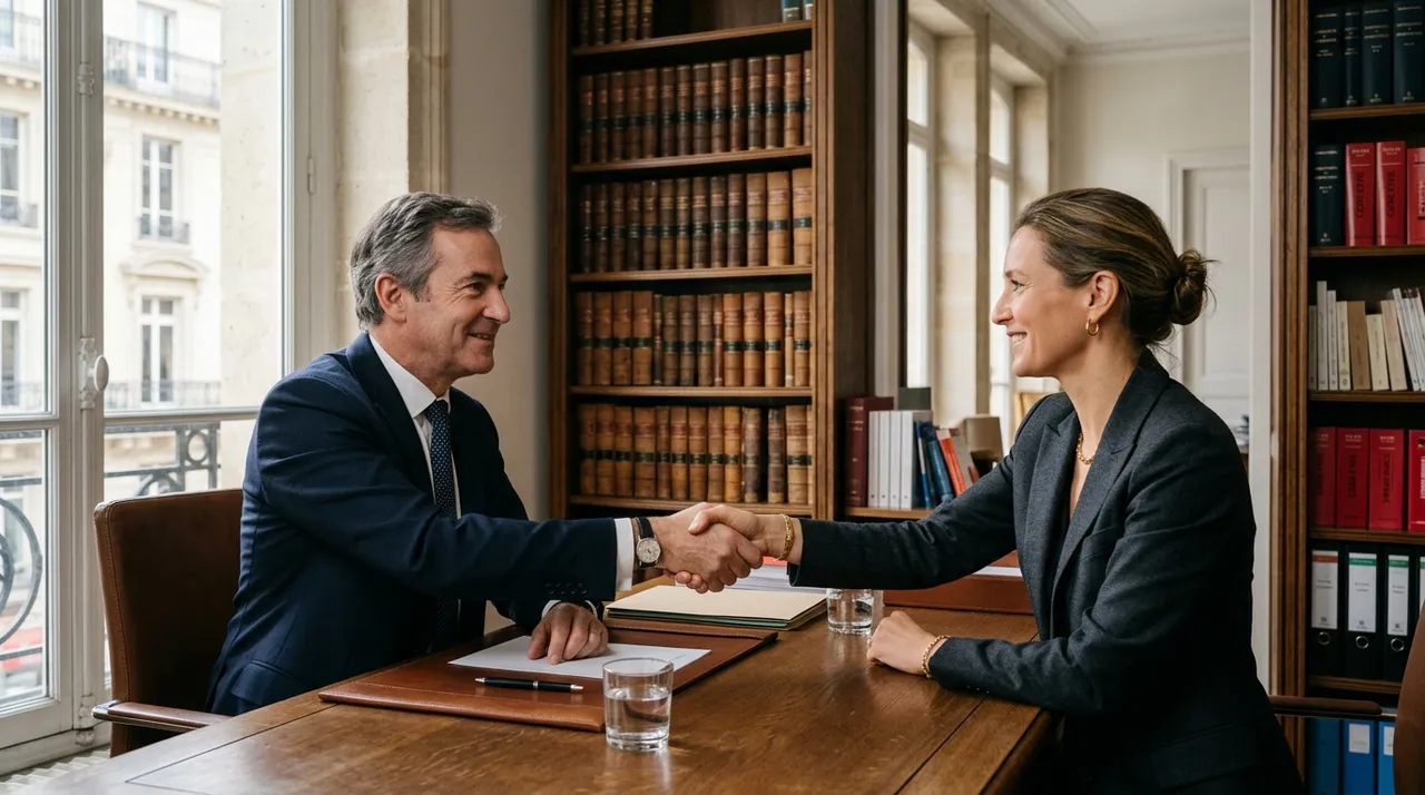 Signature chez le notaire pour un achat immobilier