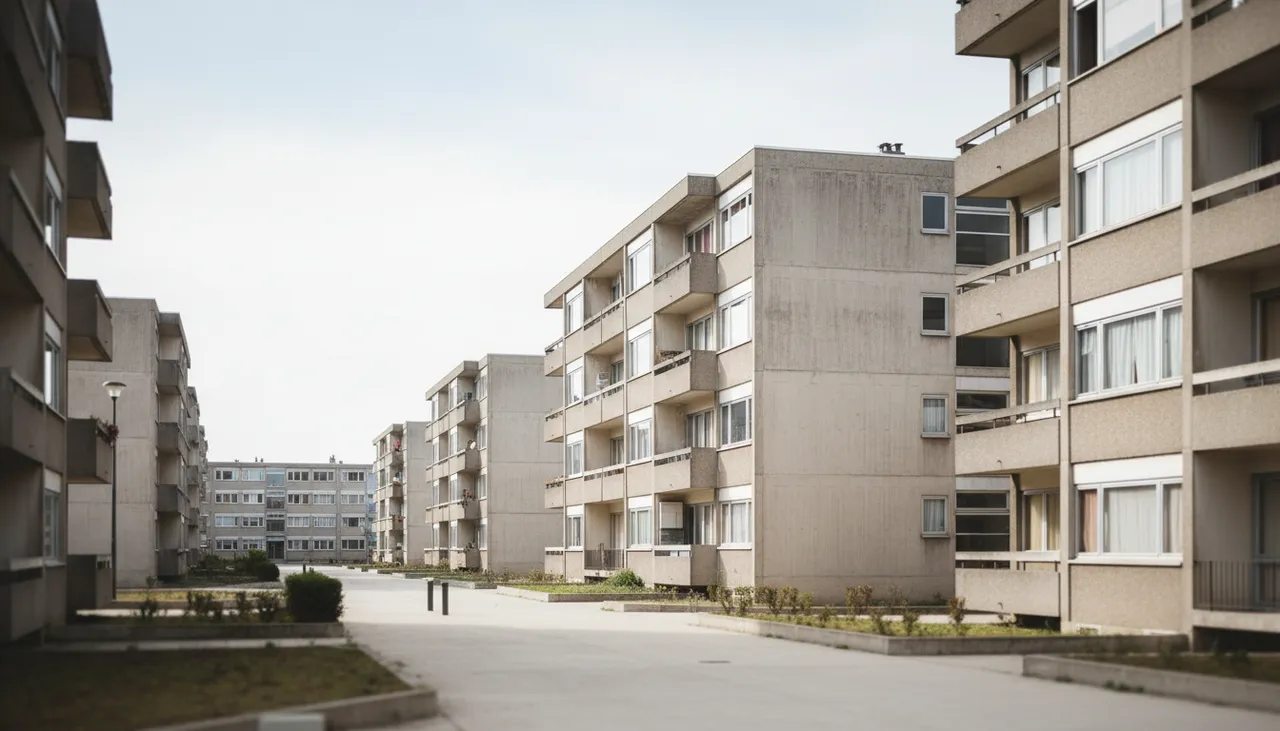 Immeubles HLM du Chemin Vert à Boulogne-sur-Mer
