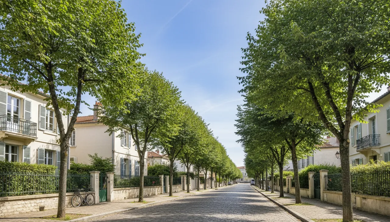 Quartier résidentiel calme à Chartres