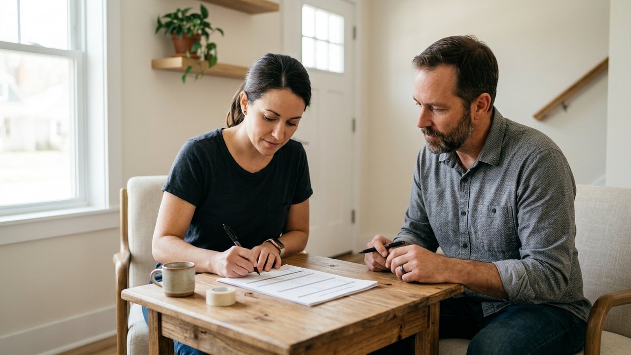 Procès-verbal de réception des travaux signé par vendeur et acheteur