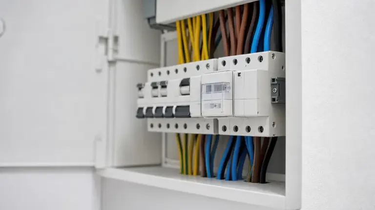 Tableau électrique domestique avec télérupteur modulaire pour éclairage