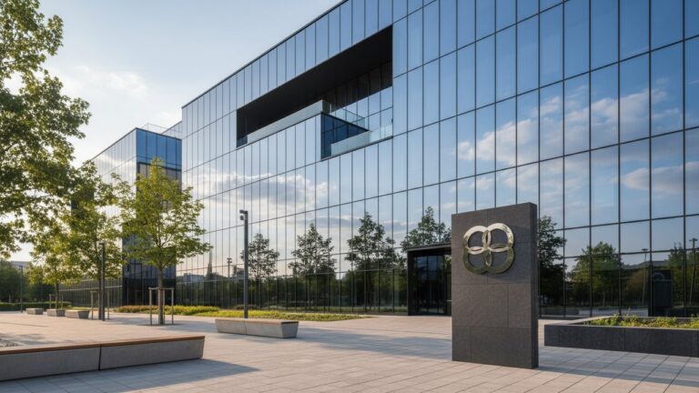 Immeuble de bureaux modernes pour investissement immobilier d'entreprise