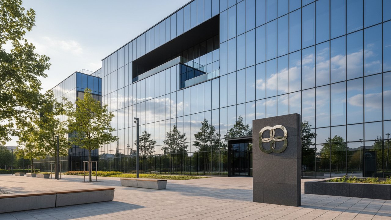 Immeuble de bureaux modernes pour investissement immobilier d'entreprise